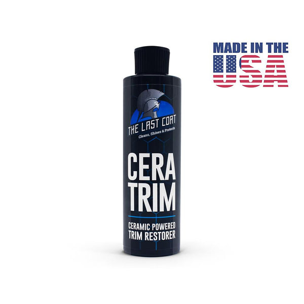 Restore faded plastic trim on your car with CeraTrim!! IT WORKS!! 