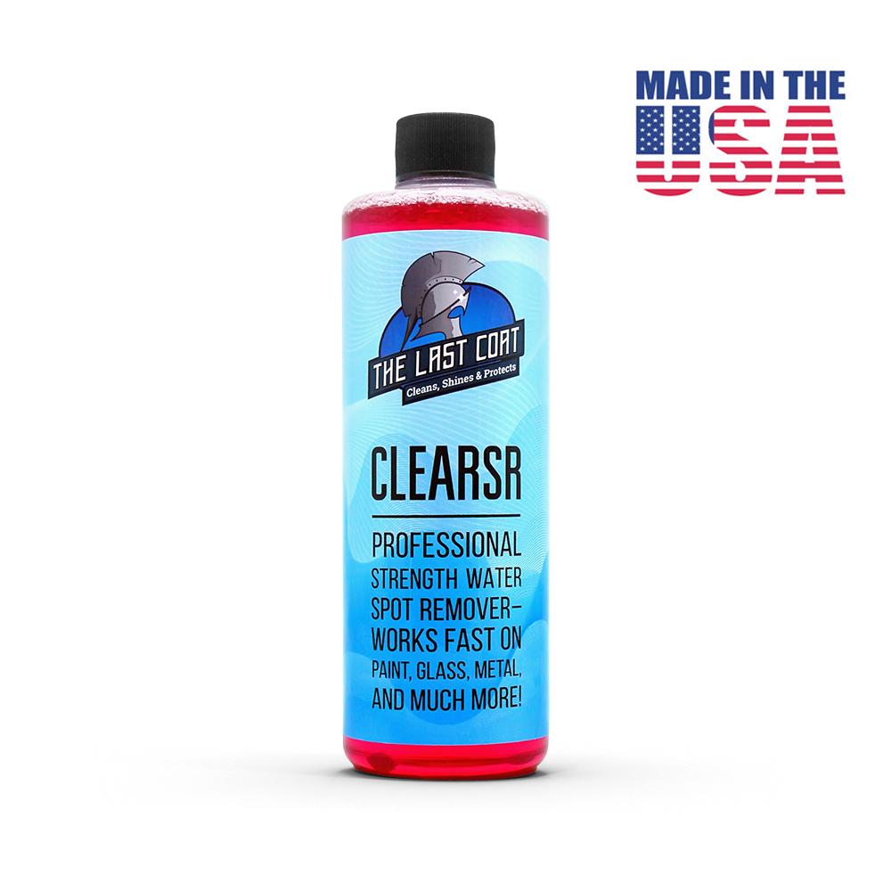 ClearSR - Professional Strength Water Spot Remover · The Last Coat
